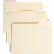 Smead 1/3 Tab Cut Letter Recycled Fastener Folder (SMD14555)