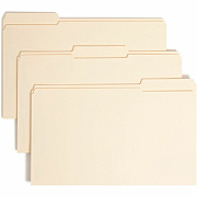 Smead 1/3 Tab Cut Legal Recycled Top Tab File Folder (SMD19555)