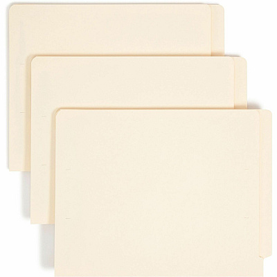 Smead Straight Tab Cut Letter Recycled Fastener Folder (SMD34117)