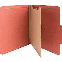 Nature Saver 2/5 Tab Cut Letter Recycled Classification Folder (NAT01050)