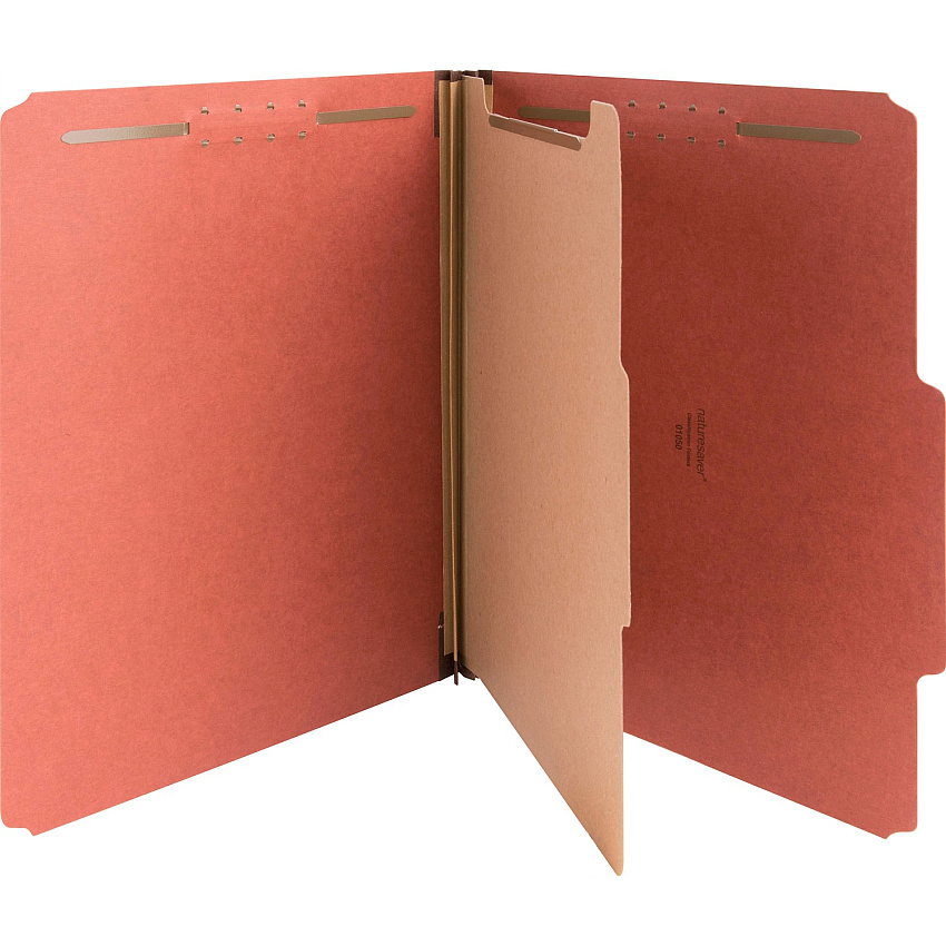 Nature Saver 2/5 Tab Cut Letter Recycled Classification Folder (NAT01050)