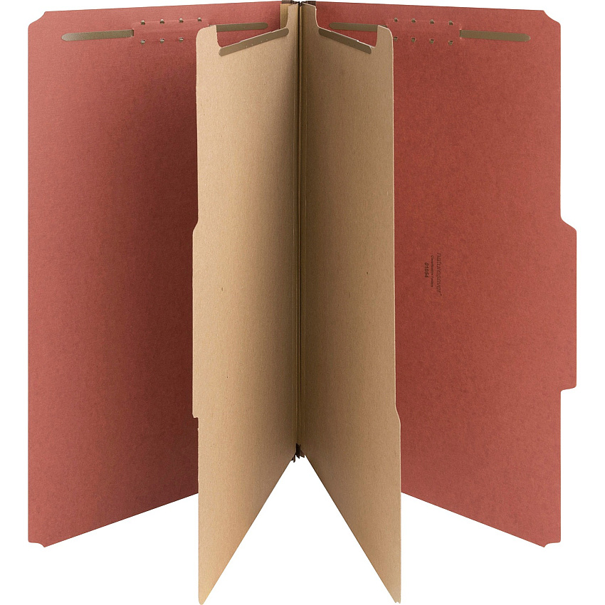 Nature Saver 2/5 Tab Cut Legal Recycled Classification Folder (NAT01054)