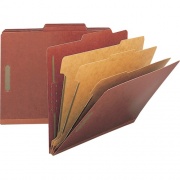 Nature Saver 2/5 Tab Cut Legal Recycled Classification Folder (01055)