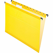 Pendaflex SureHook 1/5 Tab Cut Letter Recycled Hanging Folder (PFX615215YEL)
