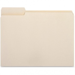 Business Source 1/3 Tab Cut Letter Recycled Top Tab File Folder (16490)