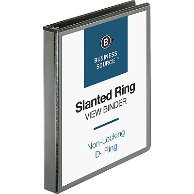 Business Source Basic D-Ring View Binders (BSN28446)
