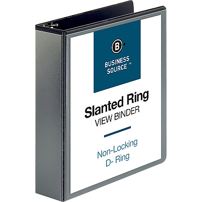 Business Source Basic D-Ring View Binders (BSN28448)