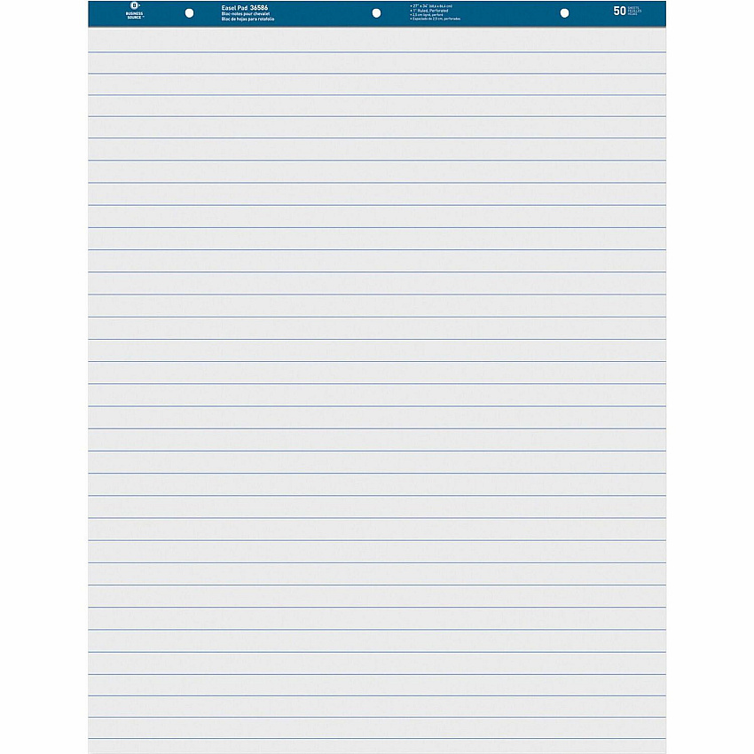 Business Source Standard Ruled Easel Pad (BSN38590)