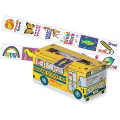 Pacon Self-adhesive School Bus Rewards Stickers (51450)