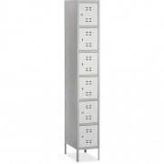 Safco Six-Tier Two-tone Box Locker with Legs (5524GR)