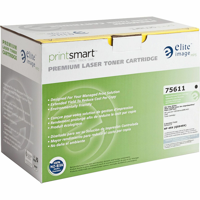 Elite Image Remanufactured Toner Cartridge - Alternative for HP 49X (Q5949X) (ELI75611)