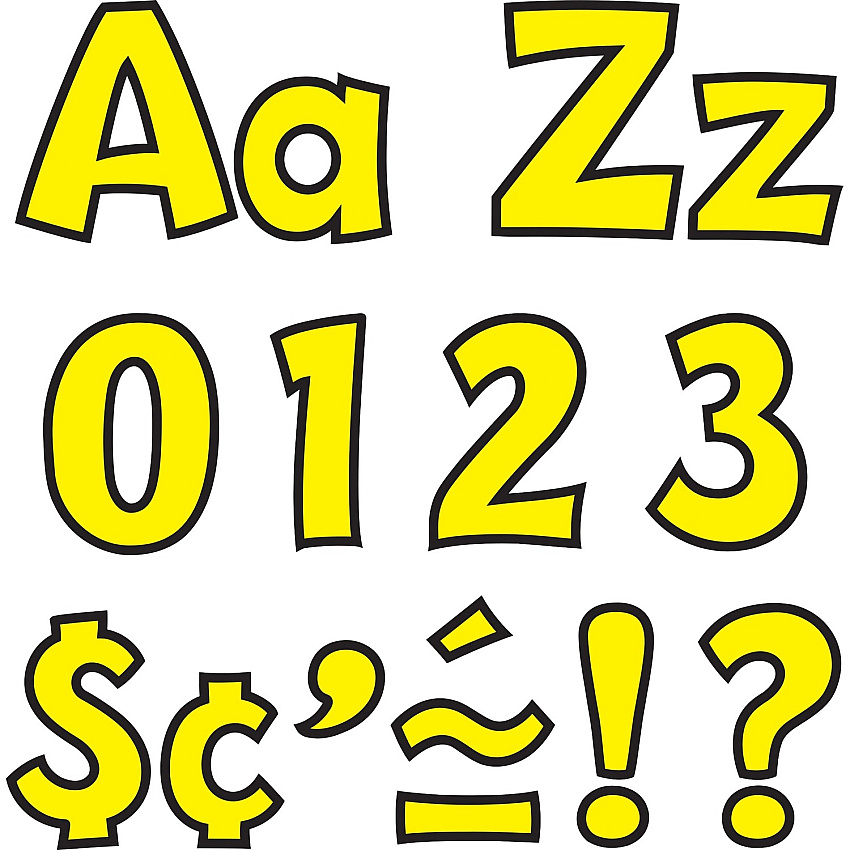 TREND Playful Uppercase/Lowercase Ready Letters (TEPT79743)