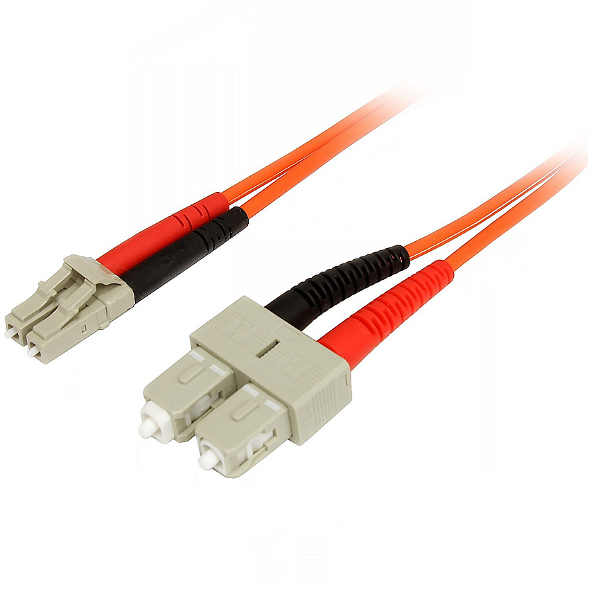 StarTech 2m Multimode Fiber Patch Cable Lc - Sc (50FIBLCSC2)