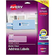 Avery Easy Peel Inkjet Printer Mailing Labels (AVE18662)