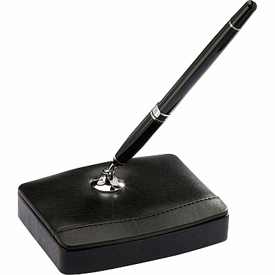 Dacasso Classic Leather Single Pen Stand (A1029)