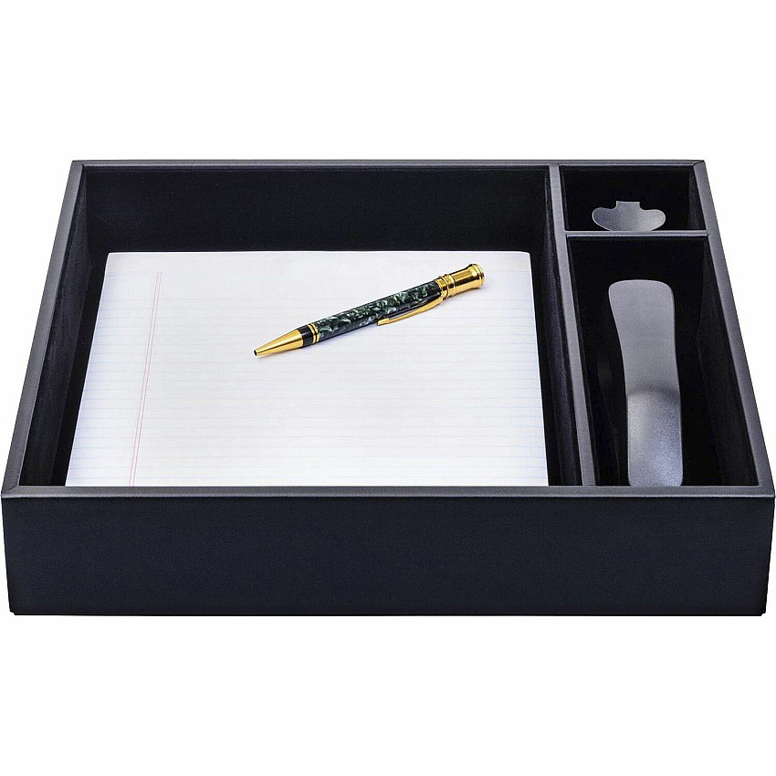 Dacasso Classic Leather Conference Room Organizer (A1040)