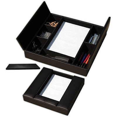 Dacasso Classic Leather Enhanced Conference Room Organizer (A1090)