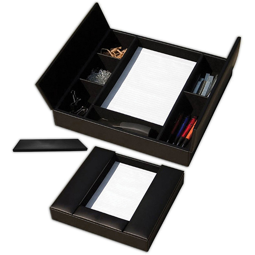 Dacasso Classic Leather Enhanced Conference Room Organizer (A1090)