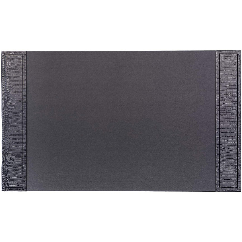 Dacasso Crocodile Embossed Leather Side-Rail Desk Pad (P2201)