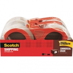 Scotch Commercial-Grade Shipping/Packaging Tape (37504RD)