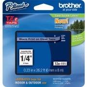 Brother P-touch TZe Laminated Tape Cartridges (TZE111)