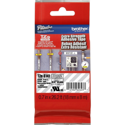 Brother Extra Strength 3/4" Adhesive TZe Tape (TZES141)