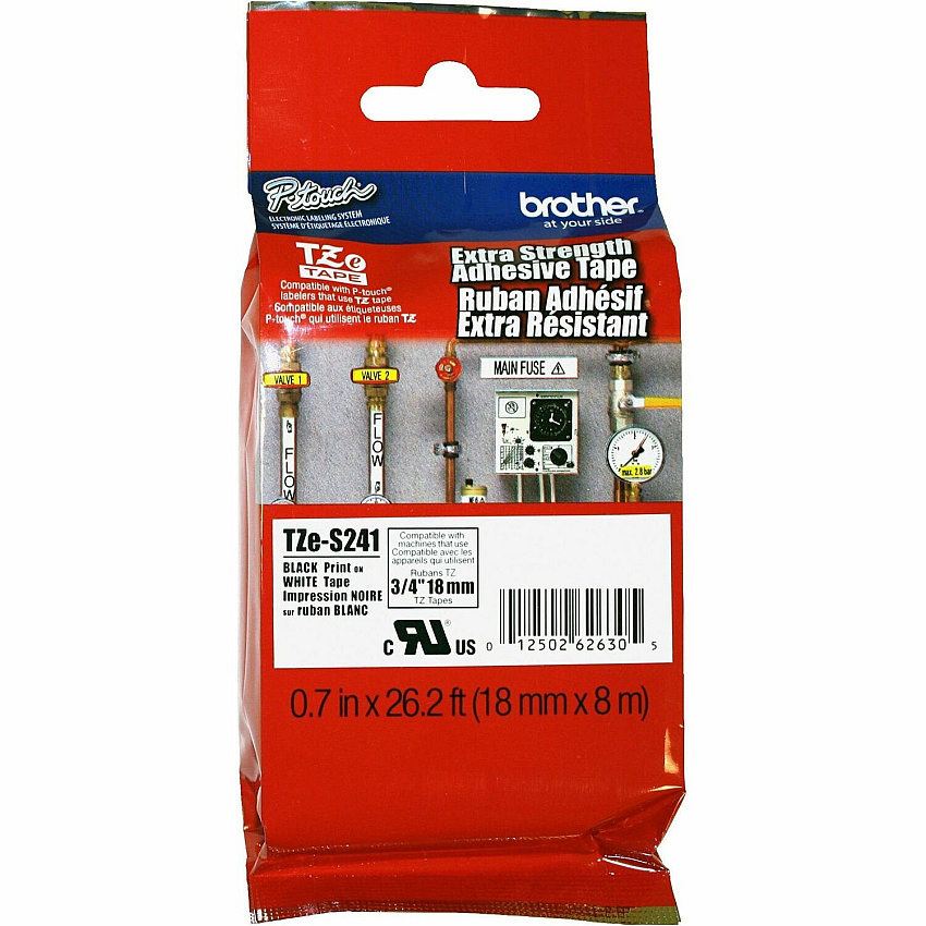 Brother Extra Strength Adhesive 3/4" Lamntd Tapes (BRTTZES241)