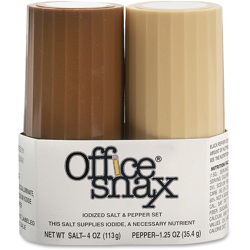Office Snax Salt and Pepper Shaker Set (OFX00057)