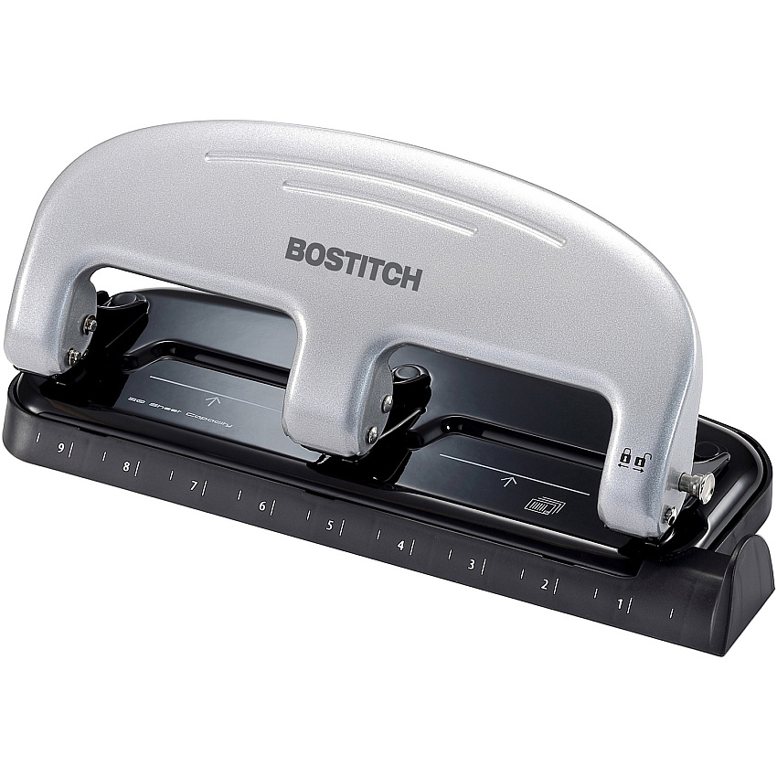 Bostitch EZ Squeeze 20 Three-Hole Punch (ACI2220)