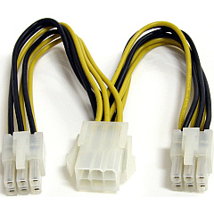 StarTech 6in Pci Express Power Splitter Cable (PCIEXSPLIT6)