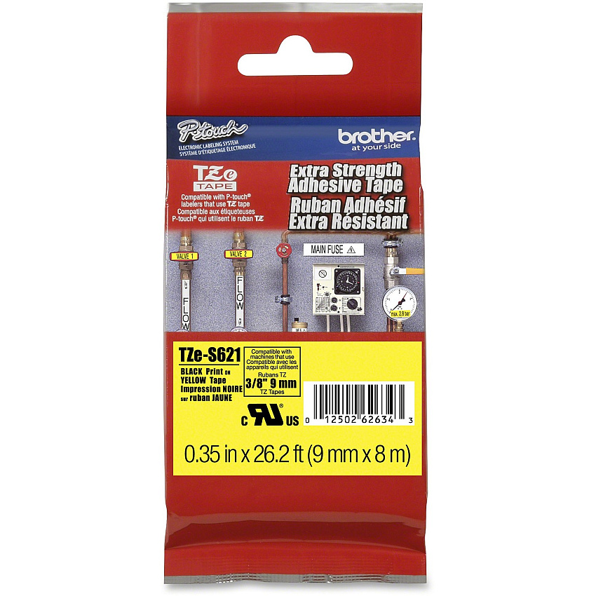 Brother P-touch Industrial TZe Tape Cartridges (BRTTZES621)