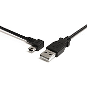 StarTech 6 Ft Usb To Left Angle Mini Usb Cable (USB2HABM6LA)