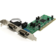 StarTech 2x Pci Rs422 485 Serial Card W 161050 (PCI2S4851050)