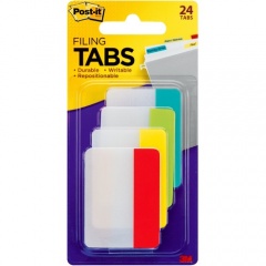 Post-it Durable Tabs - Primary Colors (686ALYR)