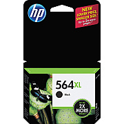 HP 564XL (HEWCN684WN) Original High Yield Inkjet Ink Cartridge - Black - 1 Each