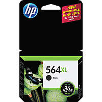 HP 564XL (HEWCN684WN) Original High Yield Inkjet Ink Cartridge - Black - 1 Each