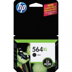 HP 564XL High Yield Black Original Ink Cartridge (CN684WN)