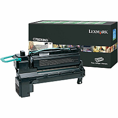 Lexmark C792X4KG Return Program Extra High-Yield Toner, 17,000 Page-Yield, Black