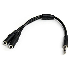 StarTech Headset Adapter With Headphone/mic Plugs (MUYHSMFF)