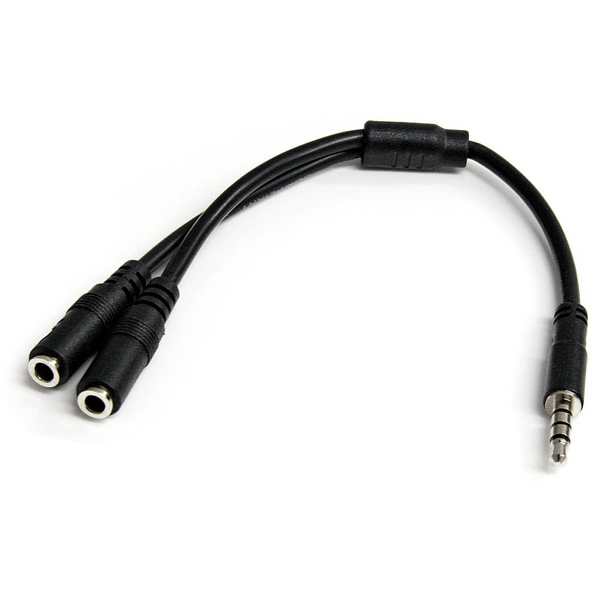 StarTech Headset Adapter With Headphone/mic Plugs (MUYHSMFF)