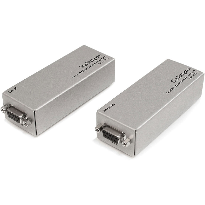 StarTech Serial Extender Over Cat 5 Up To 3300 Ft (RS232EXTC1)
