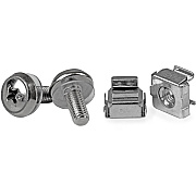 StarTech 50 Pkg M5 Mounting Screws And Cage Nuts (CABSCREWM5)