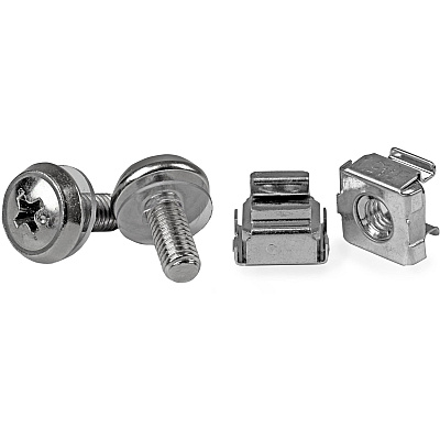 StarTech 50 Pkg M5 Mounting Screws And Cage Nuts (CABSCREWM5)