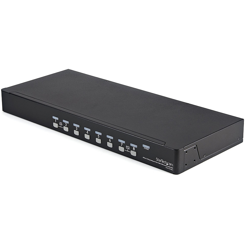 StarTech 8 Port 1u Rack Mount Usb Kvm Switch Kit (SV831DUSBUK)