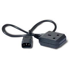 APC Pwr Cord, 10a, 230v, C14 To Uk 2ft (AP9881)