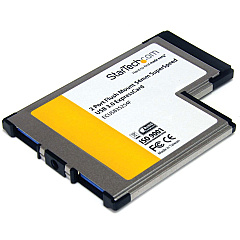 StarTech Flush Mount Expresscard 54mm Usb 3 Card (ECUSB3S254F)