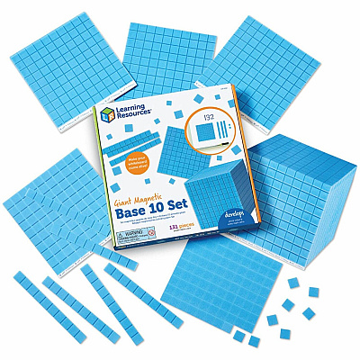 Learning Resources Giant Magnetic Base Ten Set (LRNLER6366)
