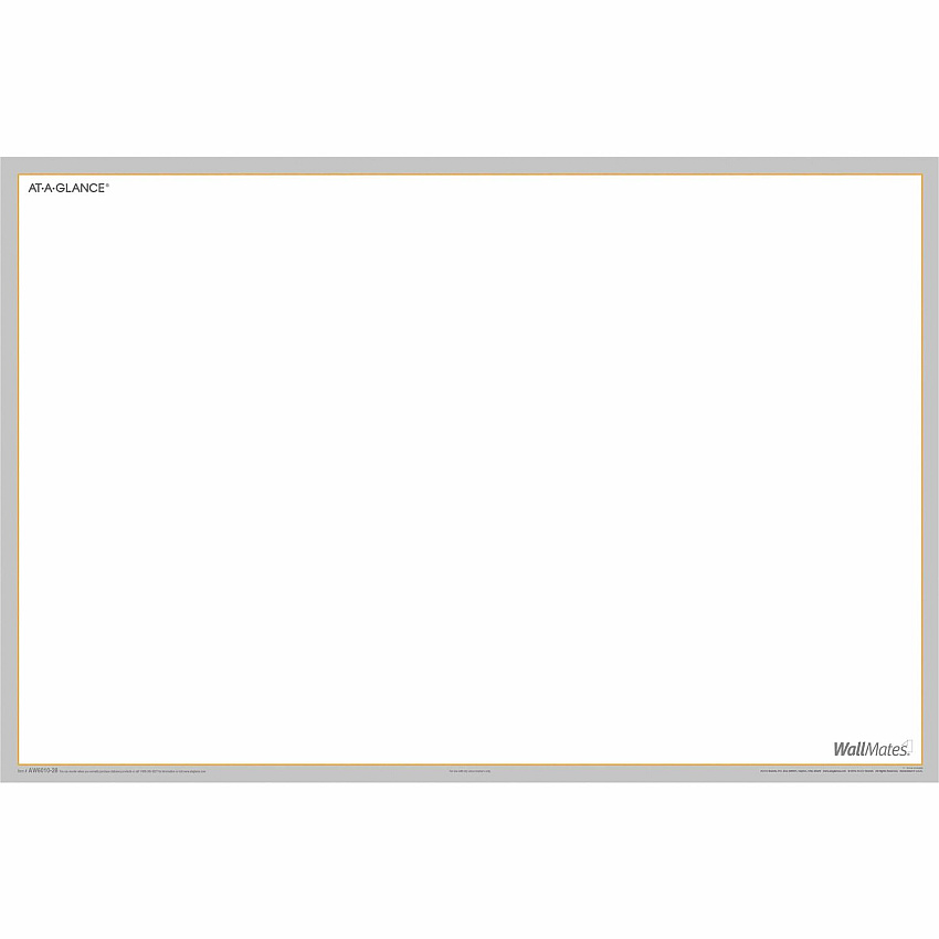 AT-A-GLANCE WallMates Self-Adhesive Dry Erase Writing Surface (AAGAW601028)
