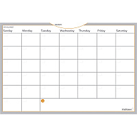 AT-A-GLANCE WallMates Monthly Planning Surface (AAGAW602028)