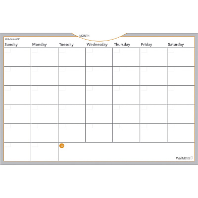 AT-A-GLANCE WallMates Monthly Planning Surface (AAGAW602028)